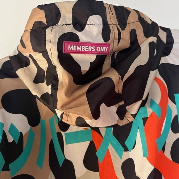 Members Only x Nickelodeon Windbreaker Jacket Hey Arnold Rugrats Unisex Small - Picture 6 of 10